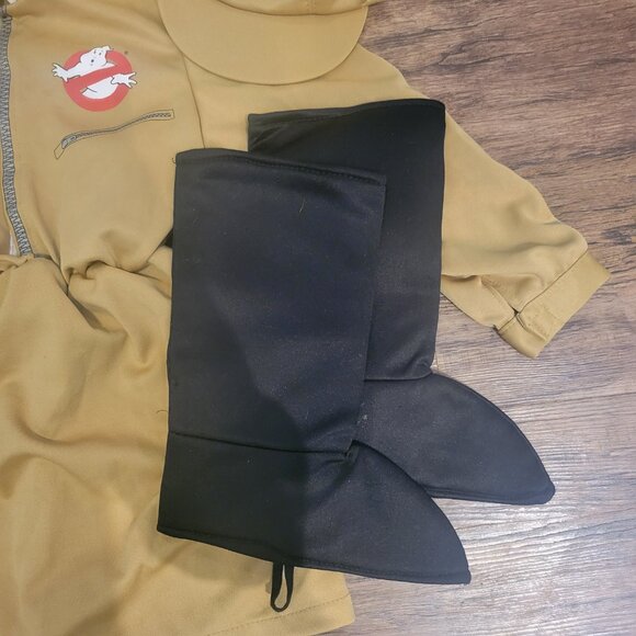 GIRLS MEDIUM (5-7) GHOSTBUSTER DRESS UP HALLOWEEN OUTFIT - HOLTZMAN - GUC - Picture 5 of 7